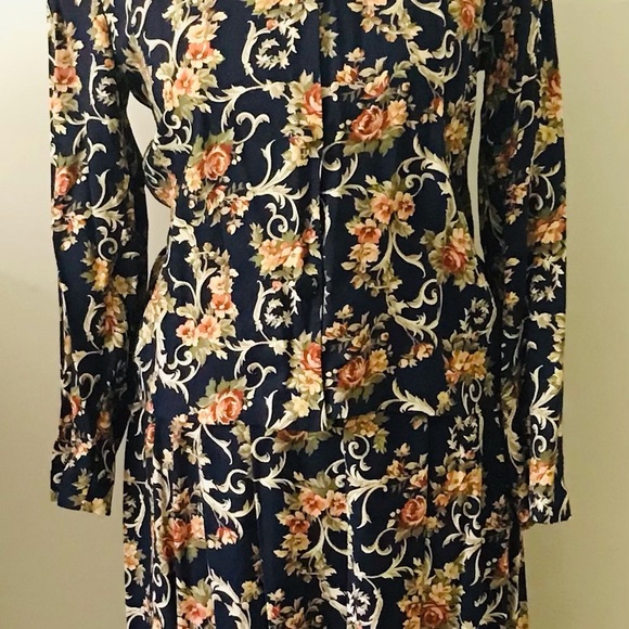 Bonnie & norma vintage suit 2 piece set skirt & button down shirt - Picture 2 of 14